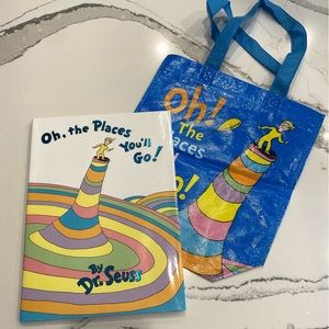 NWT Oh, the Places You’ll Go! Book with Matching Bag